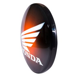 Luminoso de Parede Honda Moto Retrô Vintage para Bar, Garagem, Churrasqueira, Espaço Gourmet - 2