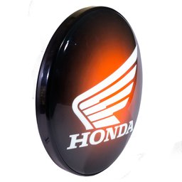 Luminoso de Parede Honda Moto Retrô Vintage para Bar, Garagem, Churrasqueira, Espaço Gourmet - 3