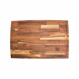 Tábua de carne com guarnição P teca - 3