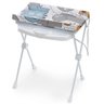 Banheira de Bebê Plástica Galzerano Classic 7045 com Trocador e Suporte Dino - 1
