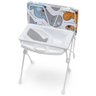 Banheira de Bebê Plástica Galzerano Classic 7045 com Trocador e Suporte Dino - 4