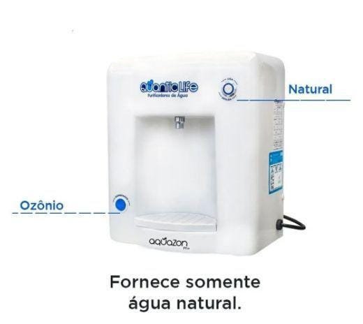 Purificador de Água Alcalina Ionizada Aquazon Ph+ com Ozonizador - Quantic Life 110V - 8