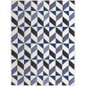 Tapete para Sala Lyre Azul 3,00x4,00 São Carlos - 1