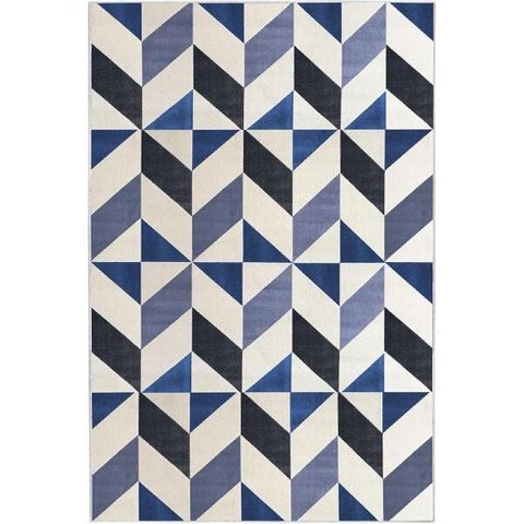 Tapete para Sala Lyre Azul 2,00x3,00 São Carlos