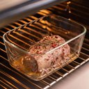 Ver imagem 4 de Pote Hermético de Vidro 1,2l Branco ou Fresh Lock para Geladeira Freezer Forno