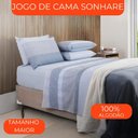Ver imagem 4 de Jogo de Lençol Cama Box King Kit 4 Peças com Elástico Sonhare Sultan Milão