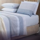 Ver imagem 2 de Jogo de Lençol Cama Box King Kit 4 Peças com Elástico Sonhare Sultan Milão