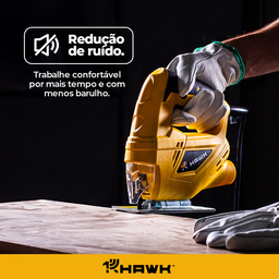 Serra Tico-tico 400w com Lamina de Corte 127v Hw2050 Hawk - 8