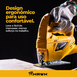 Serra Tico-tico 400w com Lamina de Corte 127v Hw2050 Hawk - 6