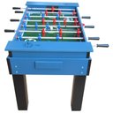 Ver imagem 4 de Mesa de Pebolim/totó Oficial Embutido Ímpar Sports - Azul