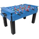 Ver imagem 6 de Mesa de Pebolim/totó Oficial Embutido Ímpar Sports - Azul