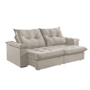 Ver imagem 1 de Sofá 4 Lugares Retrátil 250cm Pillow Top Reclinável Molas Ensacadas m-191