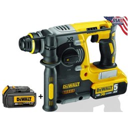 Kit Martelete Rotativo/Rompedor 20V SDS-Plus Dch273B Dewalt + Bateria - 1