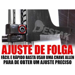 Suporte Bancada Furadeira 3/8 + Broca Bailarina 30-120mm - 3