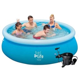 Piscina Inflável Bel Lazer 1.900 Litros Com Kit de Reparo E Inflador - 1