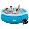 Piscina Inflável Bel Lazer 1.900 Litros Com Kit de Reparo E Inflador - 1