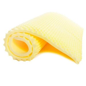 Manta Perfilada Massageadora Solteiro 88x1,88 - Fa Maringá, Cor: Amarelo, Tamanho: Solteiro