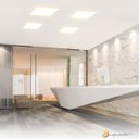 Ver imagem 3 de Painel de Embutir Led Branco Recuado 29,5x29,5 Bivolt 24w