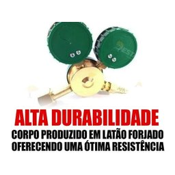 Manômetro Regulador Pressão para Cilindro de Oxigênio Ro-150 - 4