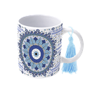 Ver imagem 1 de Caneca Mandala com Pompom De Porcelana