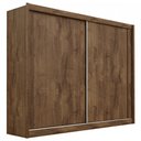 Ver imagem 6 de Guarda-Roupa Casal Creta 2 Portas 4 Gavetas 100% Mdf Flex Brauna/Off White - Europa Móveis