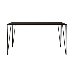 Mesa de Jantar Elen Retangular Tampo de Madeira 150x90cm Preto - 3