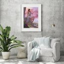 Ver imagem 2 de Quadro Afrodite Deusa do Amor e da Beleza - 60x48cm:madeira Preta