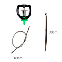 Ver imagem 2 de MICRO ASPERSOR BAILARINA AMANCO COM HASTE E MICRO TUBO 10 UN