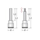 Ver imagem 2 de Chave Soquete Hexagonal Longa Encaixe Ref. In19l-4mm Gedore 016.310