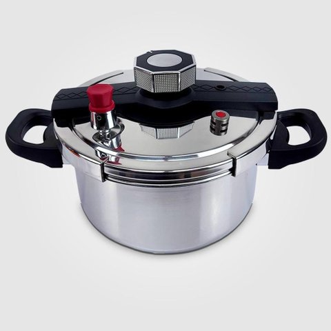 Panela de Pressão Securelock Pro Extream Inox Fechamento Externo