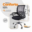 Ver imagem 4 de Cadeira de Escritório Oficial Begonia Mesh Giratória