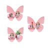 Trio de Prateleira Borboleta - Mdf, Design Criativo e Versátil para Decoração - 1
