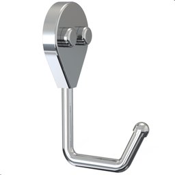 Cabide Gancho para Toalha de Parede Cromado F.arm - 3