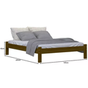 Ver imagem 2 de Cama Queen Size Turca de Madeira Maciça Reforçada Imbuia