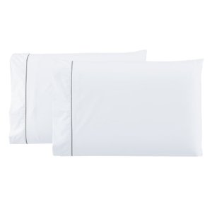 Jogo de Lençol Cama Casal 400 Fios Percal 3 Peças Ponto Palito Anti-pilling com Toque 100% Macio Pre