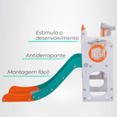 Ver imagem 3 de Playground Infantil Mini Mundo 5 em 1 Verde e Laranja Freso
