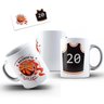 Caneca Cerâmica Basquete Estilo De Vida Camisa 20 - 2