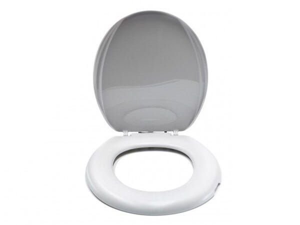 Assento Oval Almofadado Linea Light Plus Cinza - 3