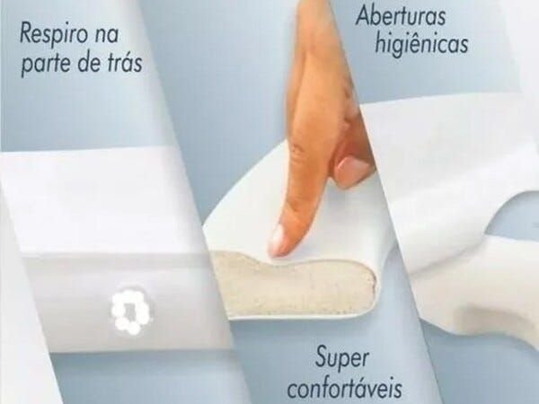 Assento Oval Almofadado Linea Light Plus Cinza - 4