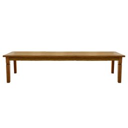 Mesa de Jantar Retangular 5m Rústica em Madeira Maciça Demolição - 2