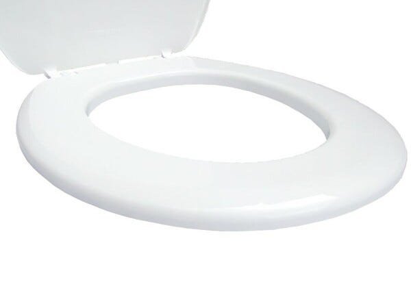 Assento Sanitário Oval Almofadado Slim Areia - 5