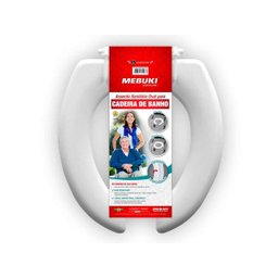 Assento Sanitário Aberto Para Cadeira De Banho Mebuki - 2