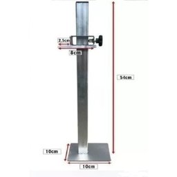 2 Suporte Regulável 2 A 50cm Nivelamento De Régua Em Pisos - 4