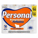Ver imagem 1 de Papel Higiênico Personal Folha Simples 30m C/16