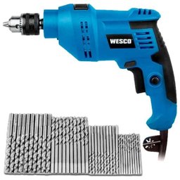 Furadeira Parafusadeira Impacto Potência 550w 220V + Brocas - 1 Furadeira Parafusadeira Impacto Potência 550w 220V + Brocas - 1