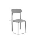 Ver imagem 3 de Kit 2 Cadeiras Estofadas Ergonômicas 288 Branco e Camel