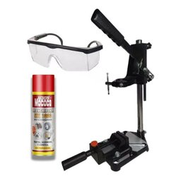 Suporte De Bancada Para Furadeira Morsa + Desingripante - 1