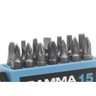 Kit de Bits para Parafusadeira com 15 Peças - GAMMA-G19519AC - 4