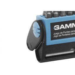 Kit de Bits para Parafusadeira com 15 Peças - GAMMA-G19519AC - 3