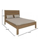 Ver imagem 3 de Cama Casal Caribe Móveis Rimo